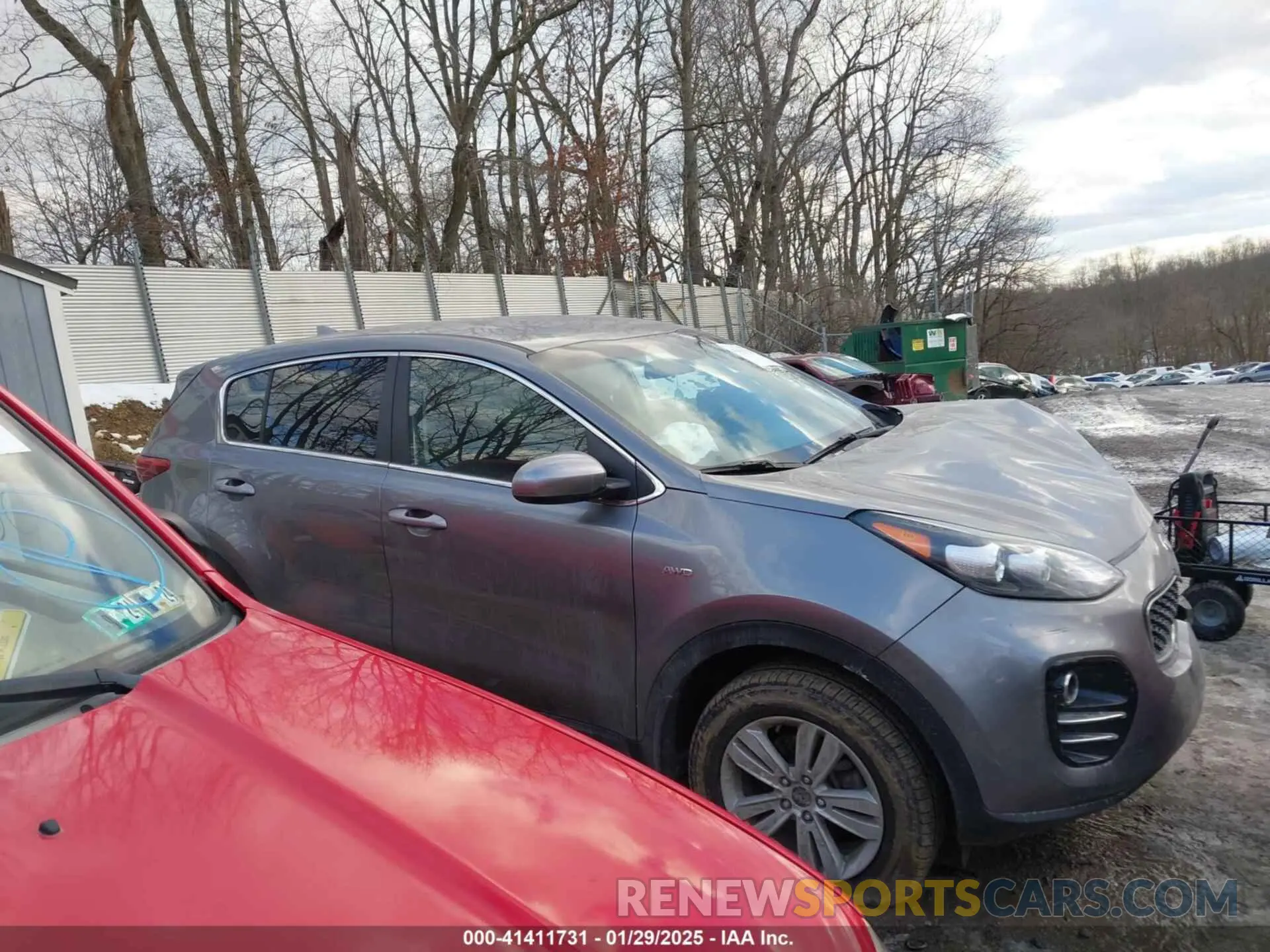 14 Photograph of a damaged car KNDPMCAC5K7550155 KIA SPORTAGE 2019