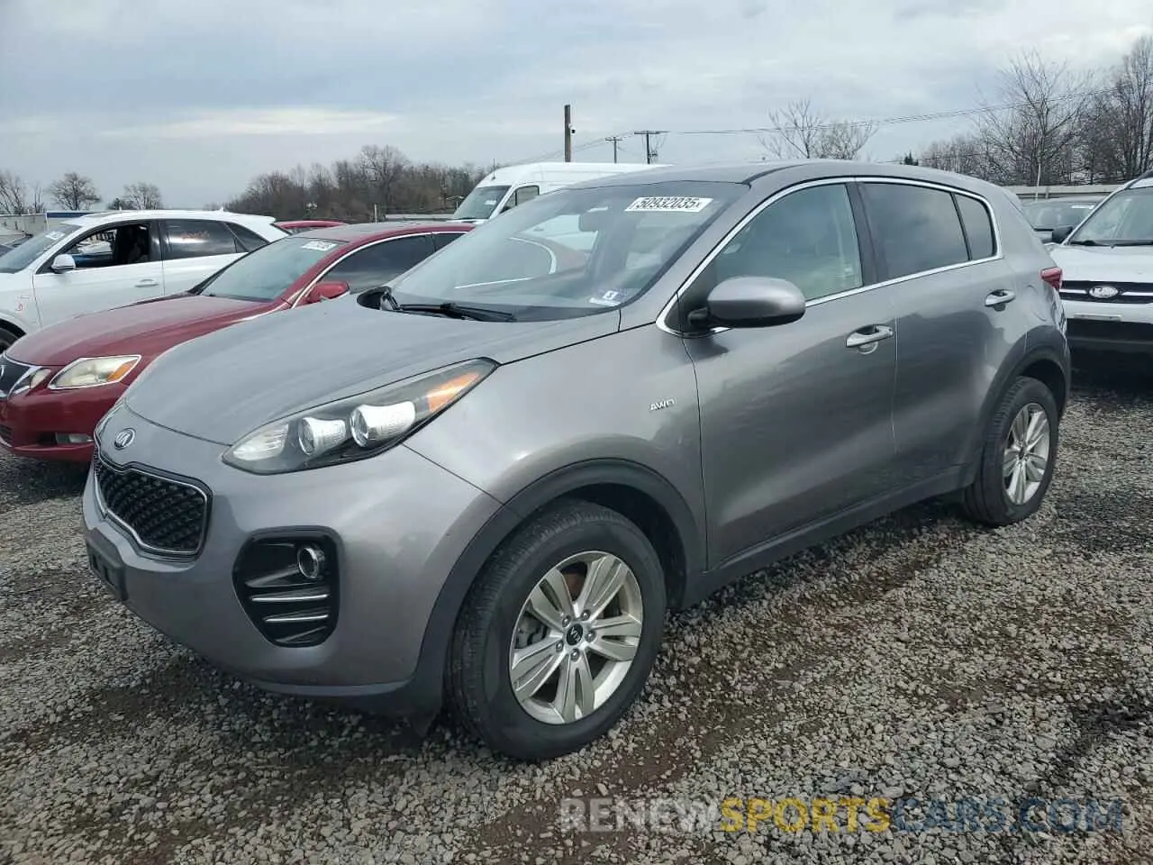 1 Photograph of a damaged car KNDPMCAC5K7553086 KIA SPORTAGE 2019