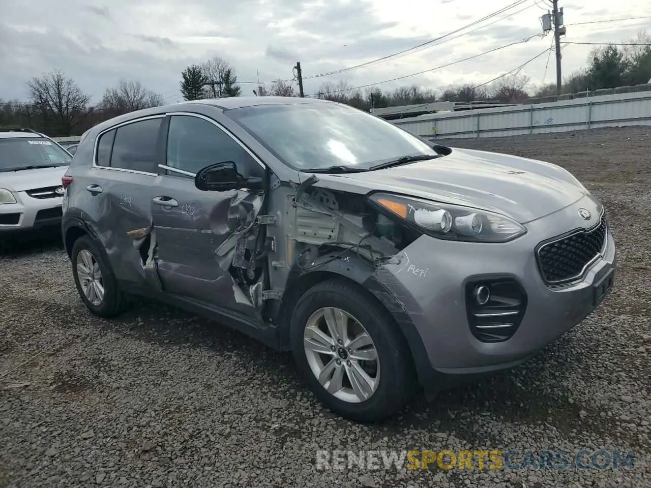 4 Photograph of a damaged car KNDPMCAC5K7553086 KIA SPORTAGE 2019