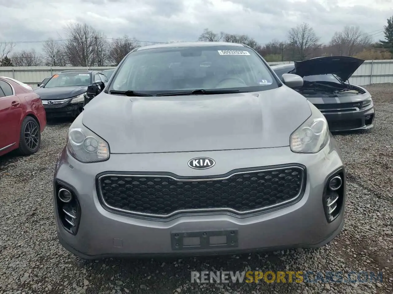5 Photograph of a damaged car KNDPMCAC5K7553086 KIA SPORTAGE 2019