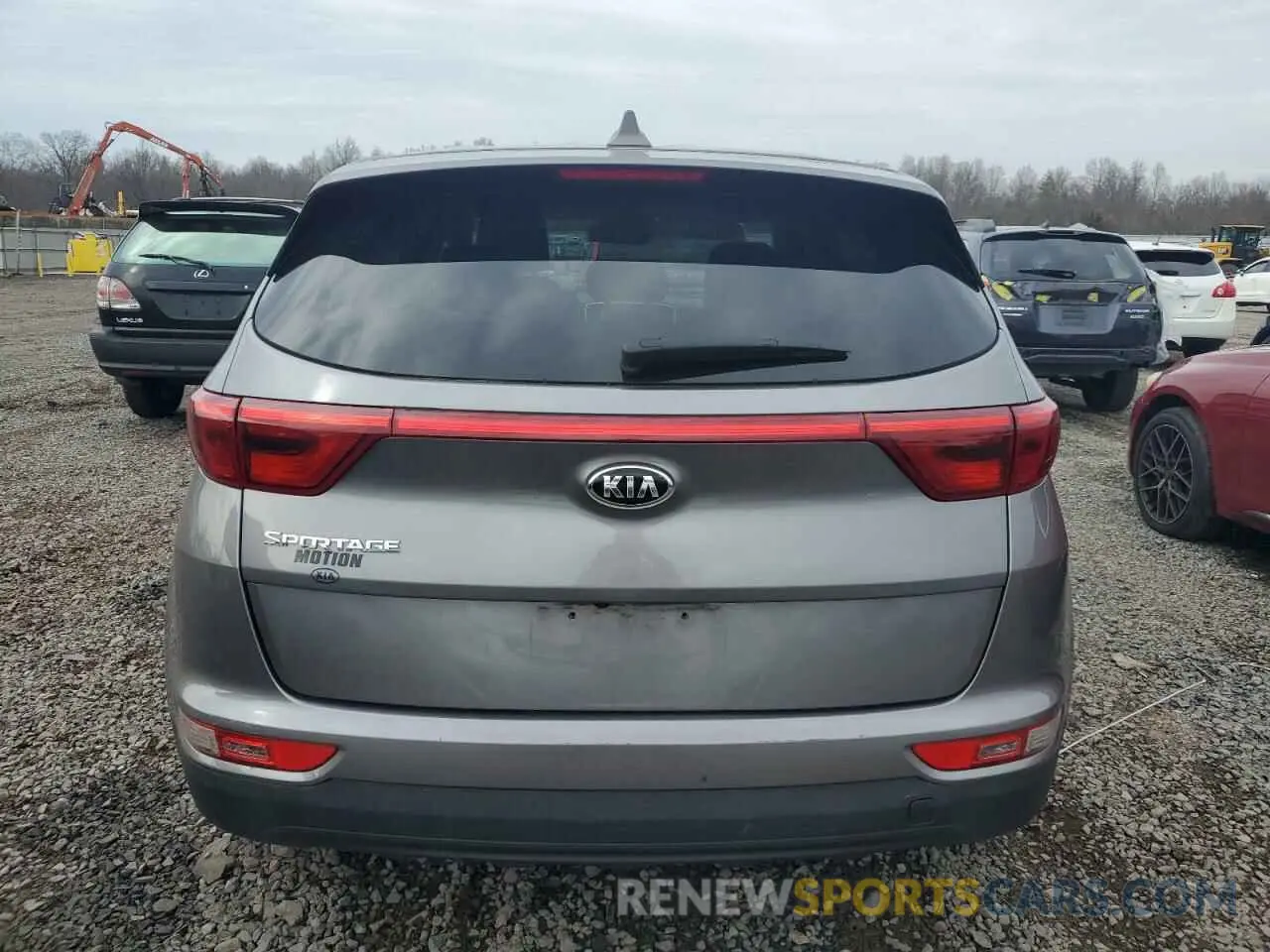 6 Photograph of a damaged car KNDPMCAC5K7553086 KIA SPORTAGE 2019