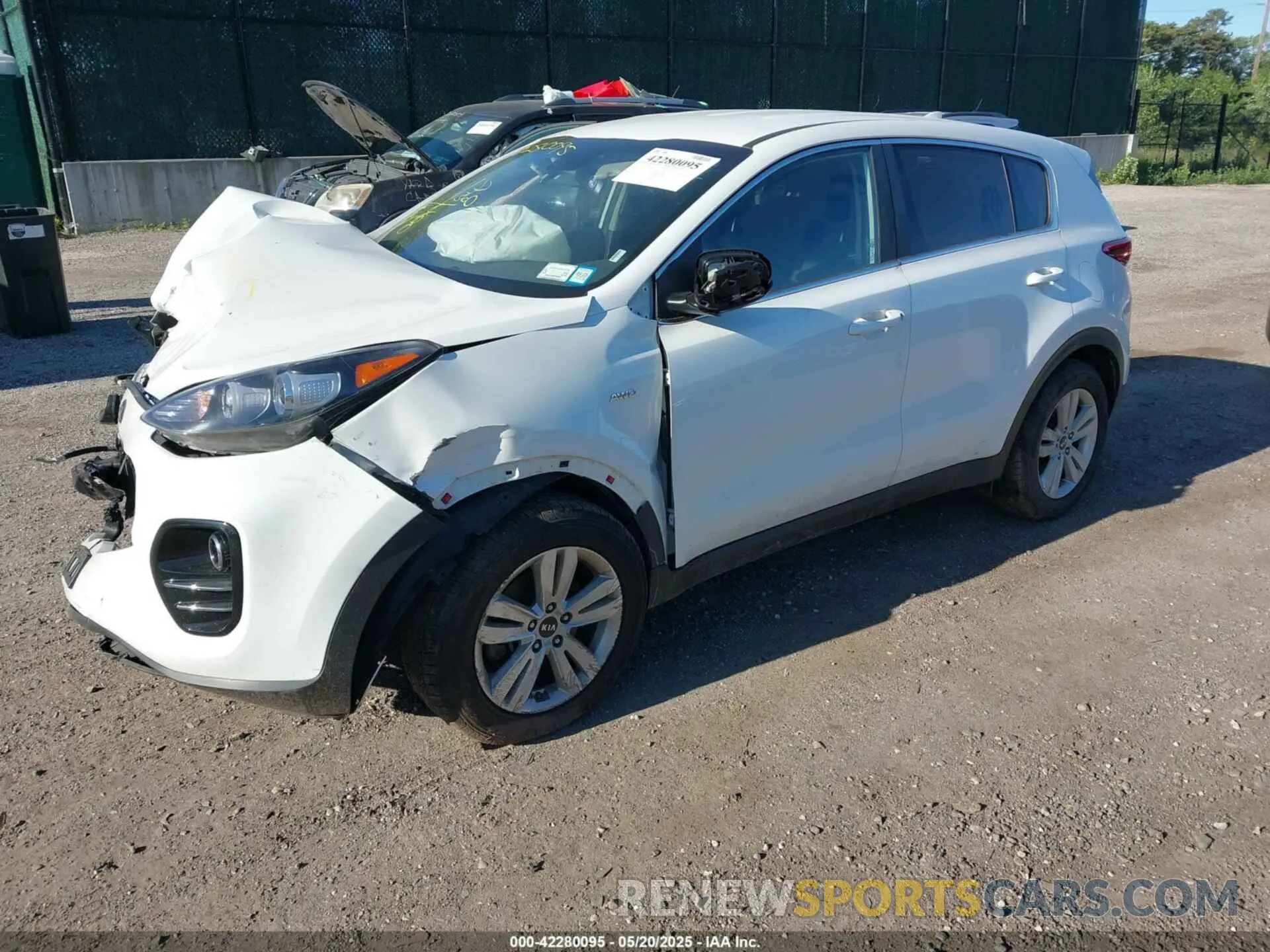 2 Photograph of a damaged car KNDPMCAC5K7608992 KIA SPORTAGE 2019