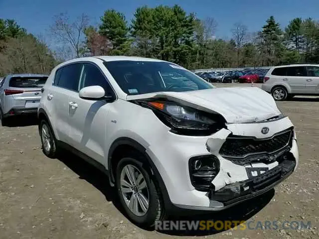 14 Photograph of a damaged car KNDPMCAC6K7498535 KIA SPORTAGE 2019