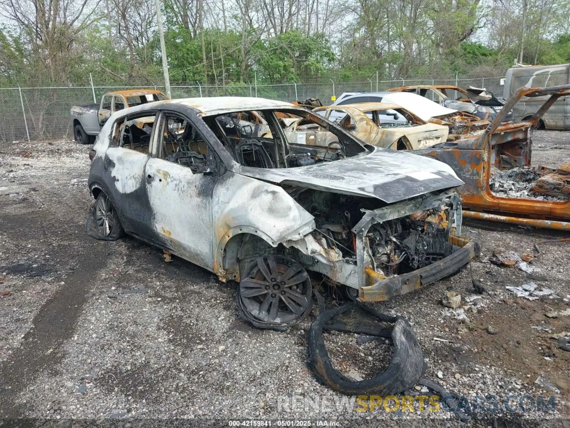 1 Photograph of a damaged car KNDPMCAC6K7516967 KIA SPORTAGE 2019