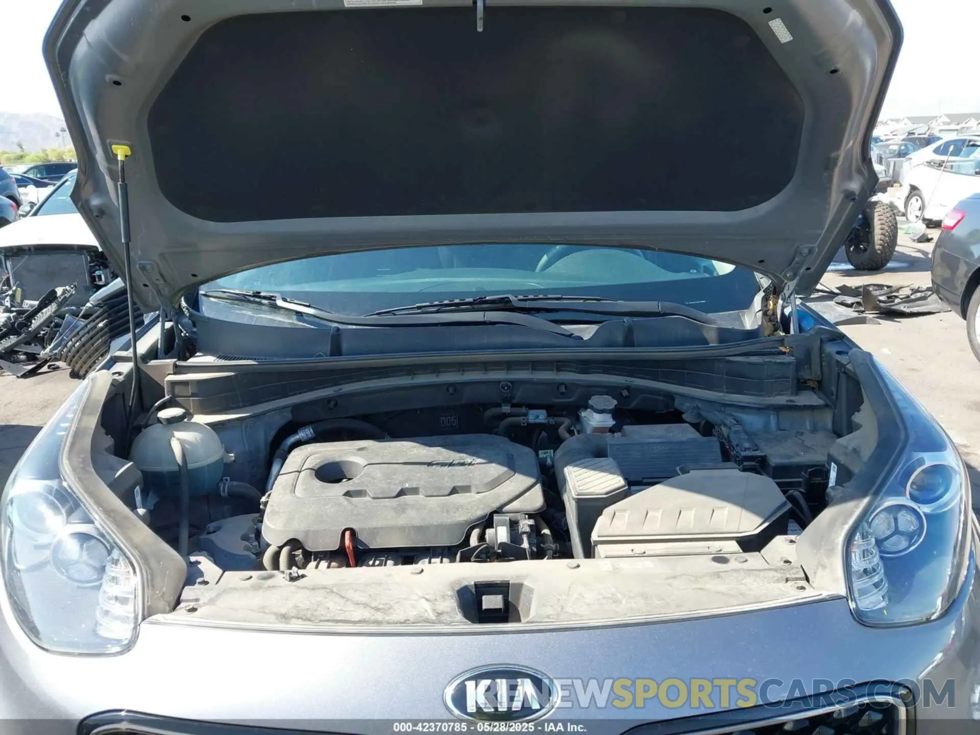 10 Photograph of a damaged car KNDPMCAC6K7528696 KIA SPORTAGE 2019
