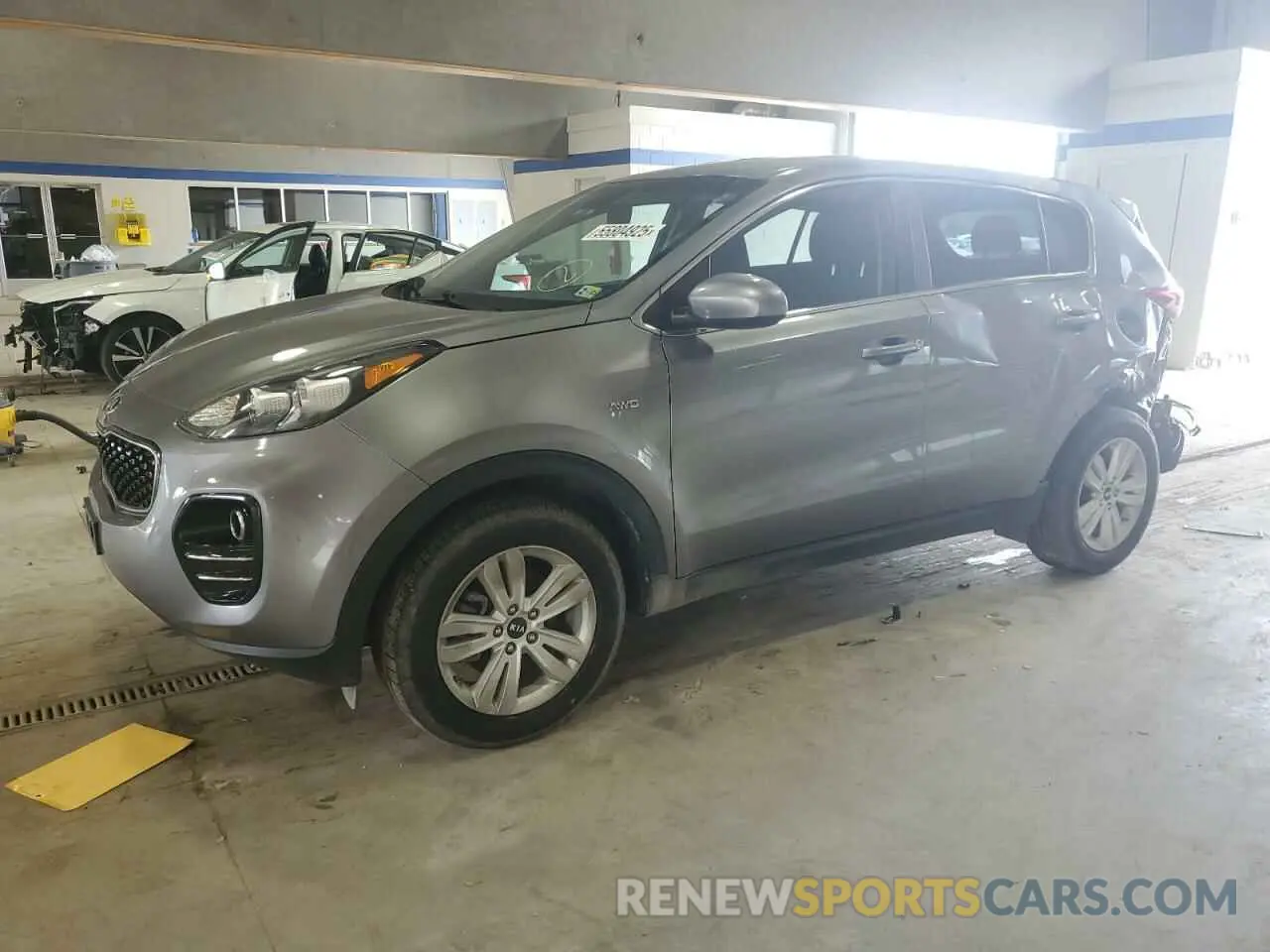 1 Photograph of a damaged car KNDPMCAC6K7549015 KIA SPORTAGE 2019