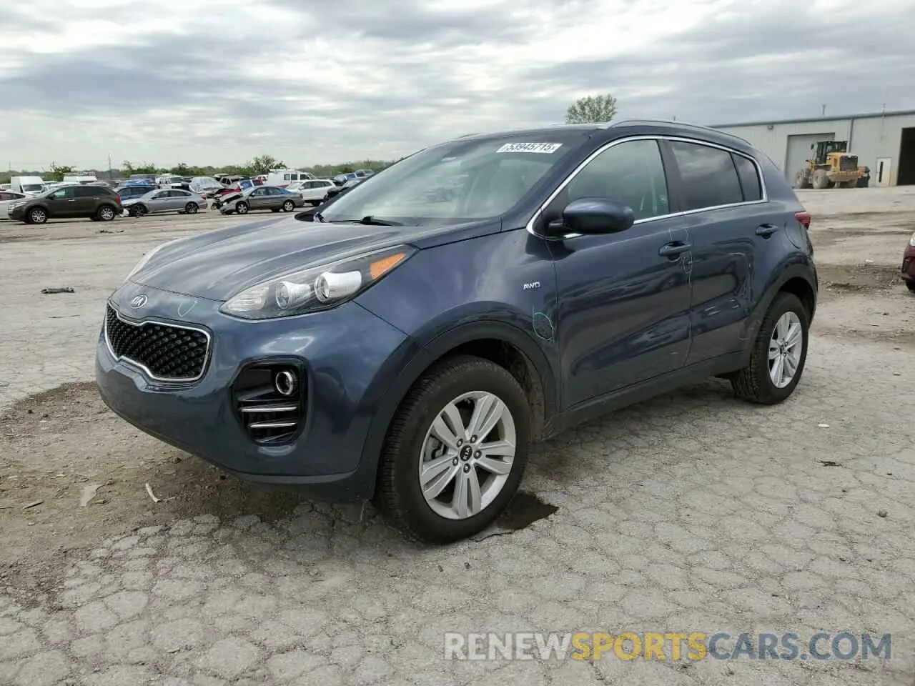 1 Photograph of a damaged car KNDPMCAC6K7549399 KIA SPORTAGE 2019