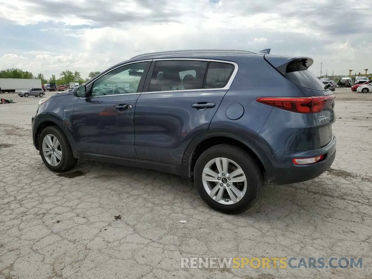 2 Photograph of a damaged car KNDPMCAC6K7549399 KIA SPORTAGE 2019