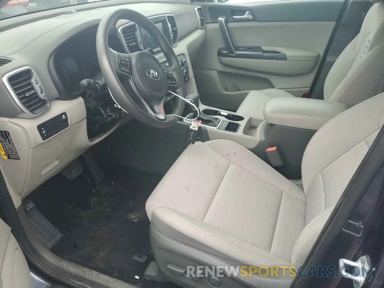 7 Photograph of a damaged car KNDPMCAC6K7549399 KIA SPORTAGE 2019