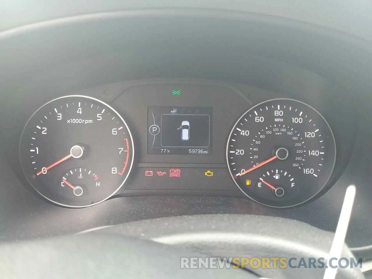 9 Photograph of a damaged car KNDPMCAC6K7549399 KIA SPORTAGE 2019