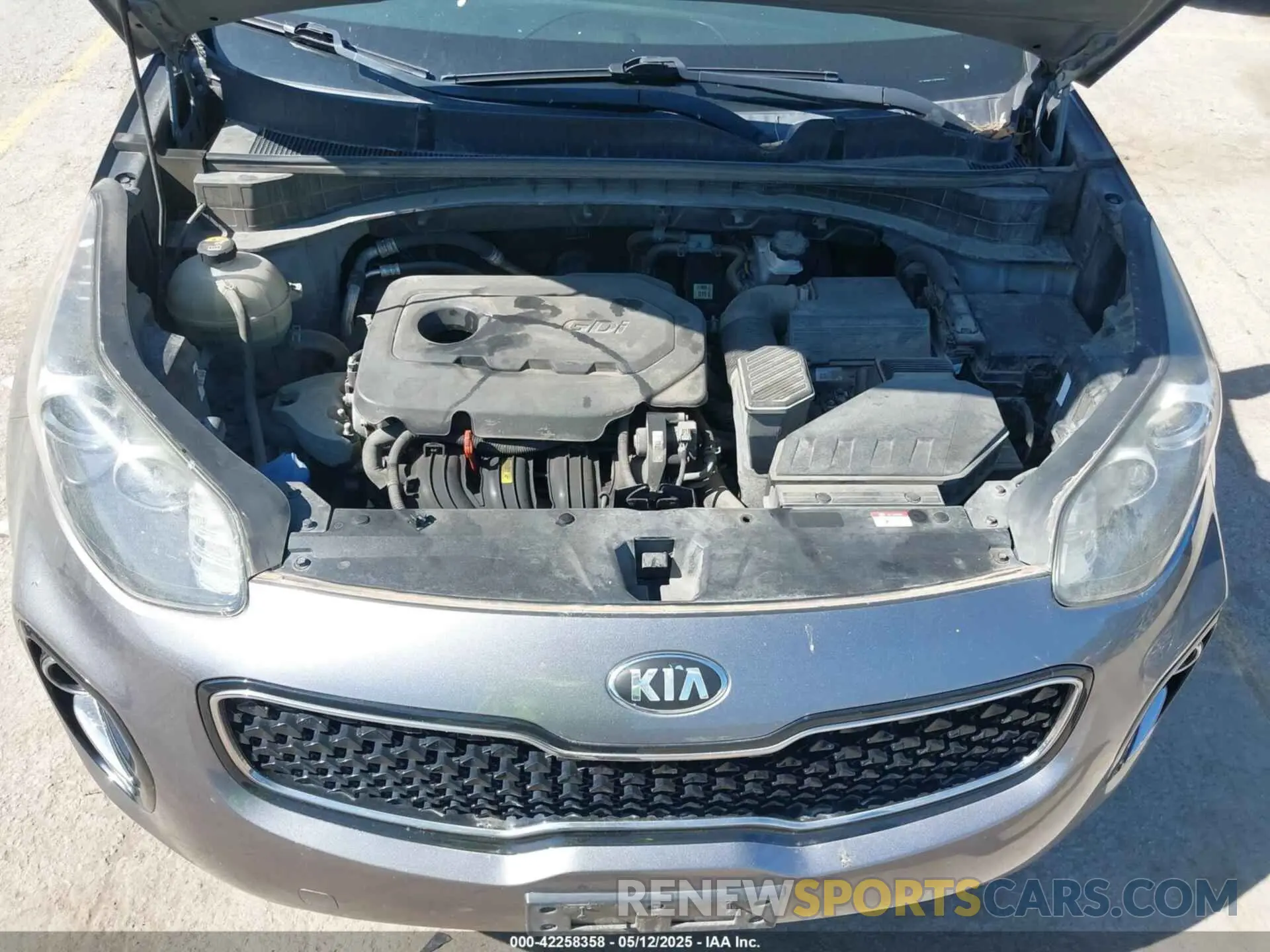 10 Photograph of a damaged car KNDPMCAC6K7551931 KIA SPORTAGE 2019