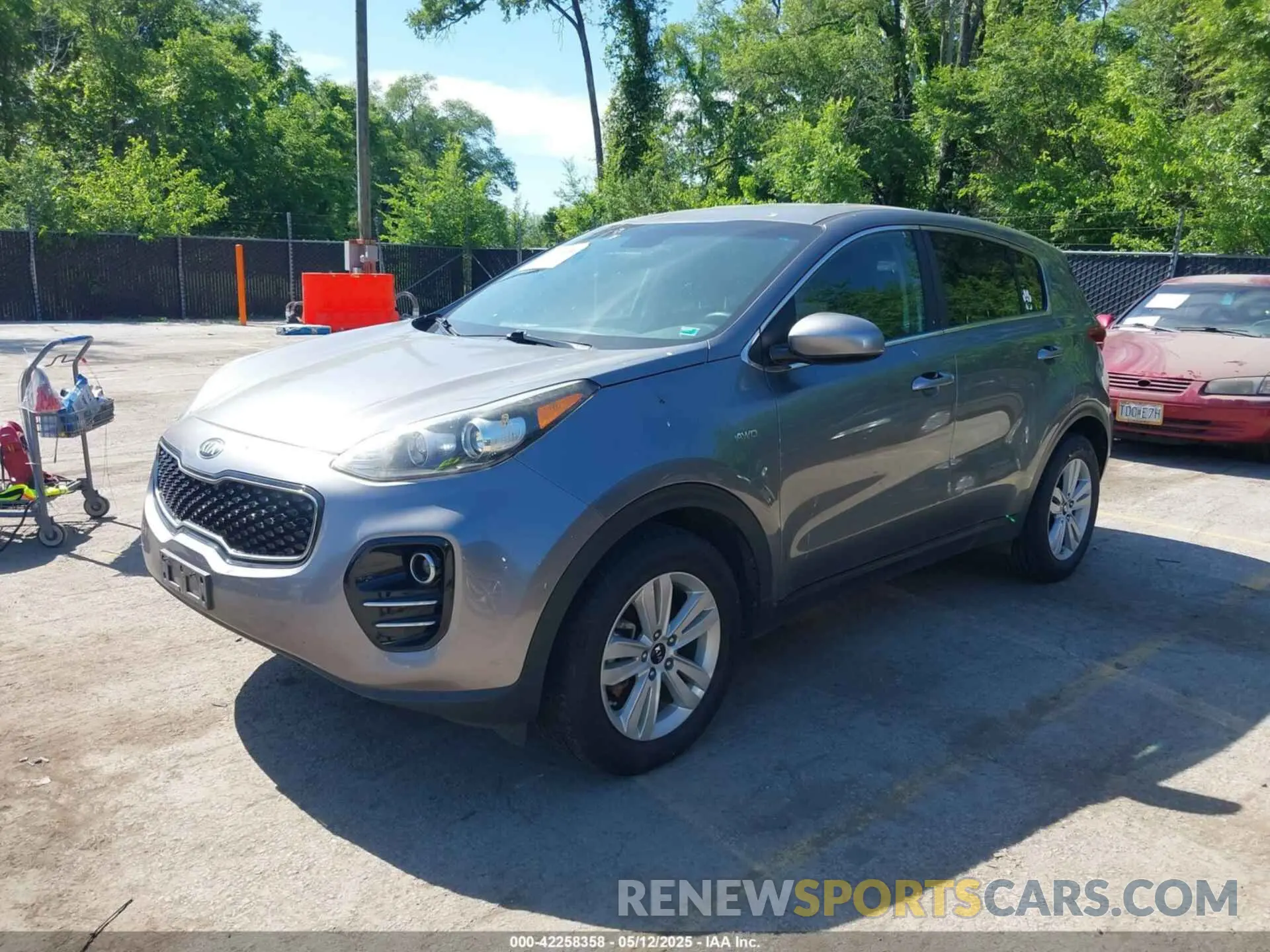 2 Photograph of a damaged car KNDPMCAC6K7551931 KIA SPORTAGE 2019
