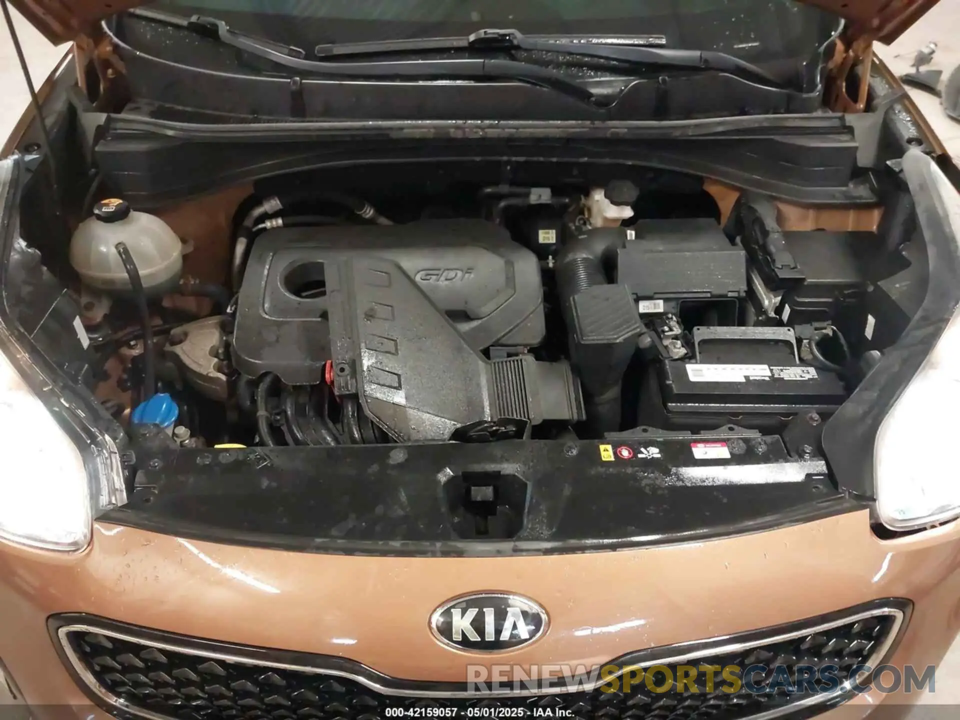 10 Photograph of a damaged car KNDPMCAC6K7568549 KIA SPORTAGE 2019