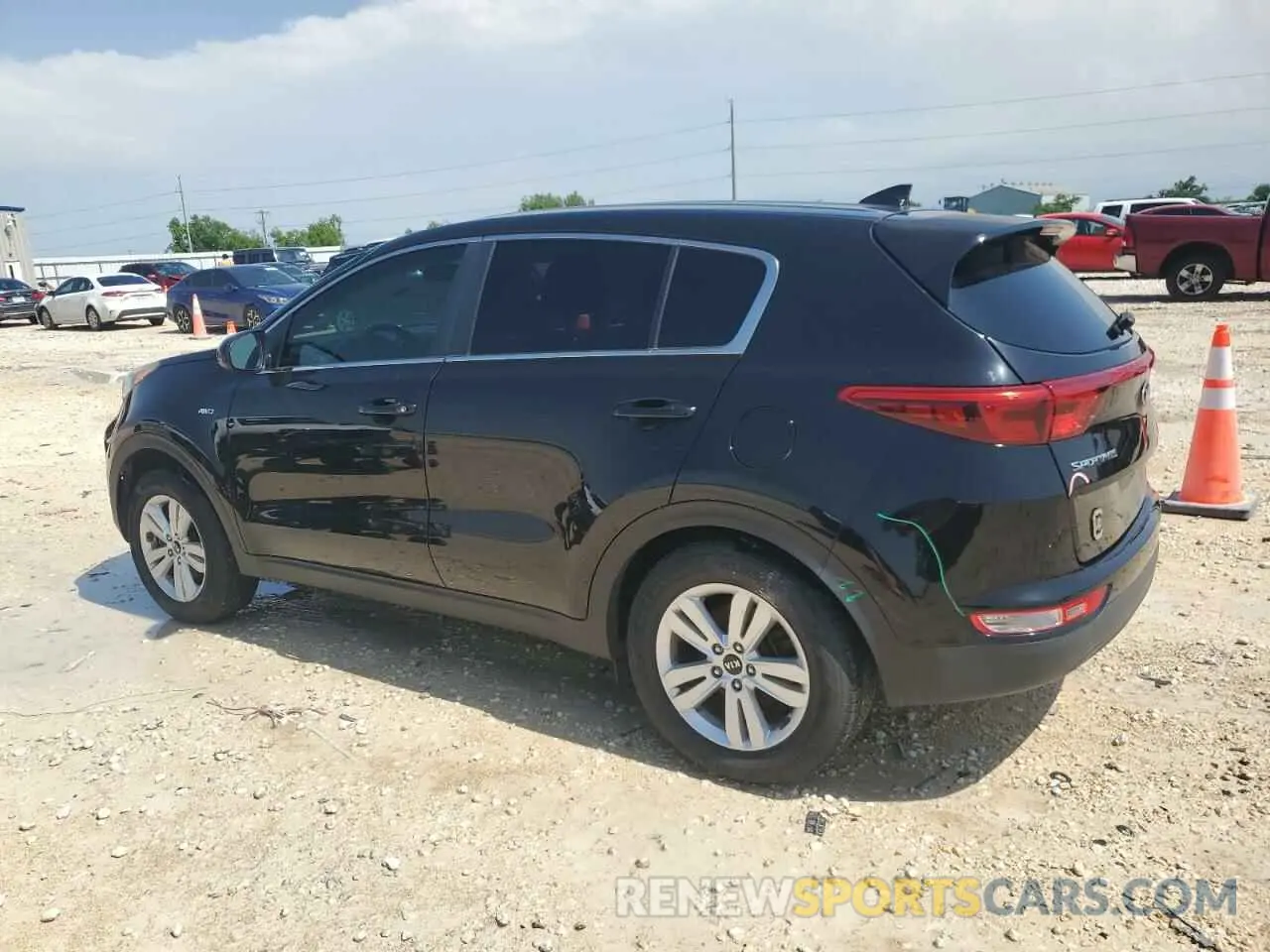 2 Photograph of a damaged car KNDPMCAC6K7574545 KIA SPORTAGE 2019