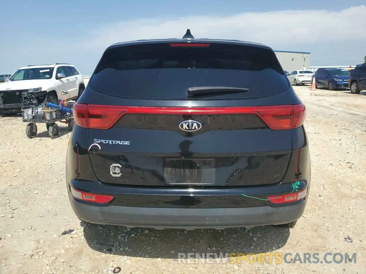6 Photograph of a damaged car KNDPMCAC6K7574545 KIA SPORTAGE 2019