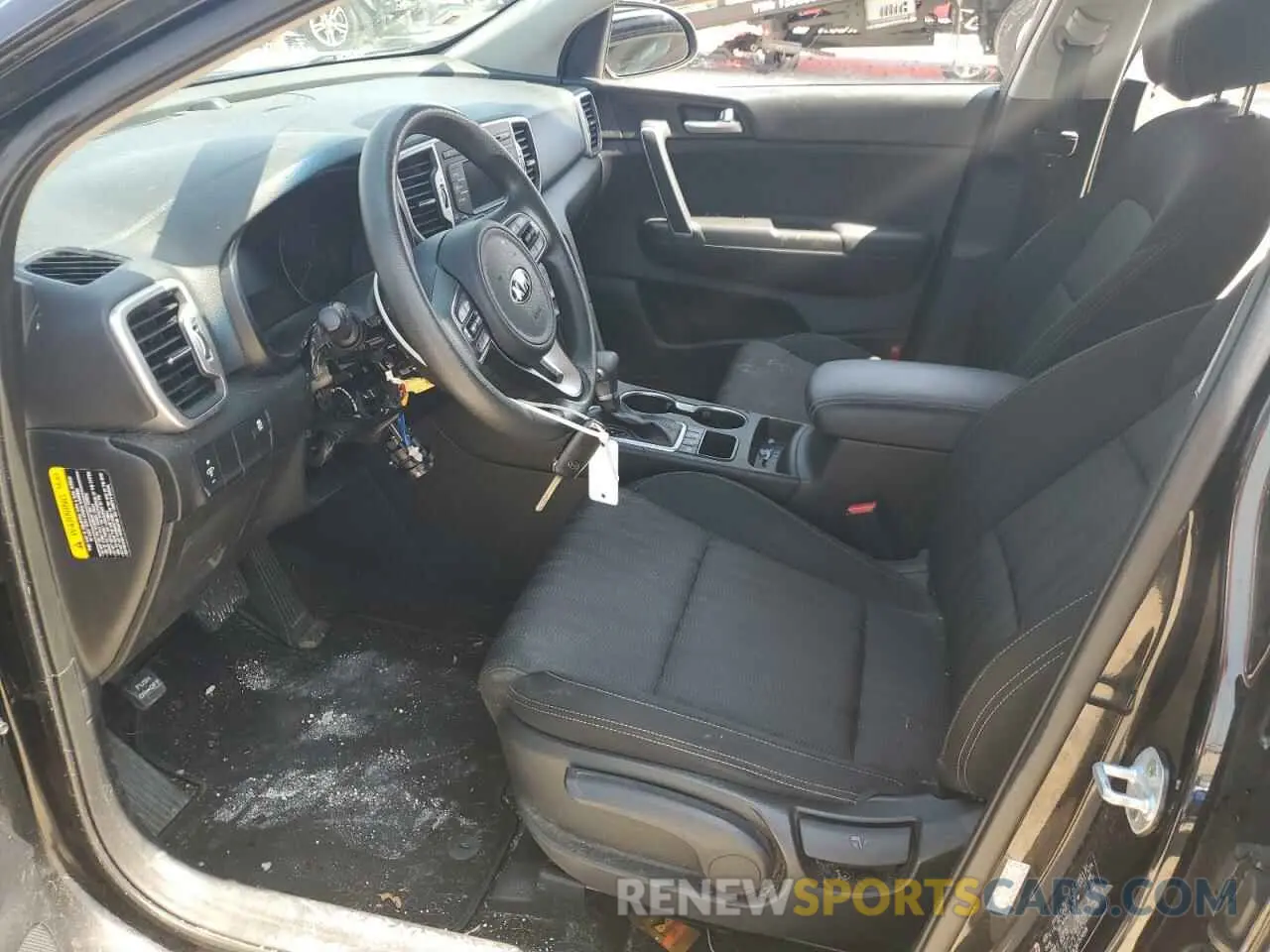 7 Photograph of a damaged car KNDPMCAC6K7574545 KIA SPORTAGE 2019
