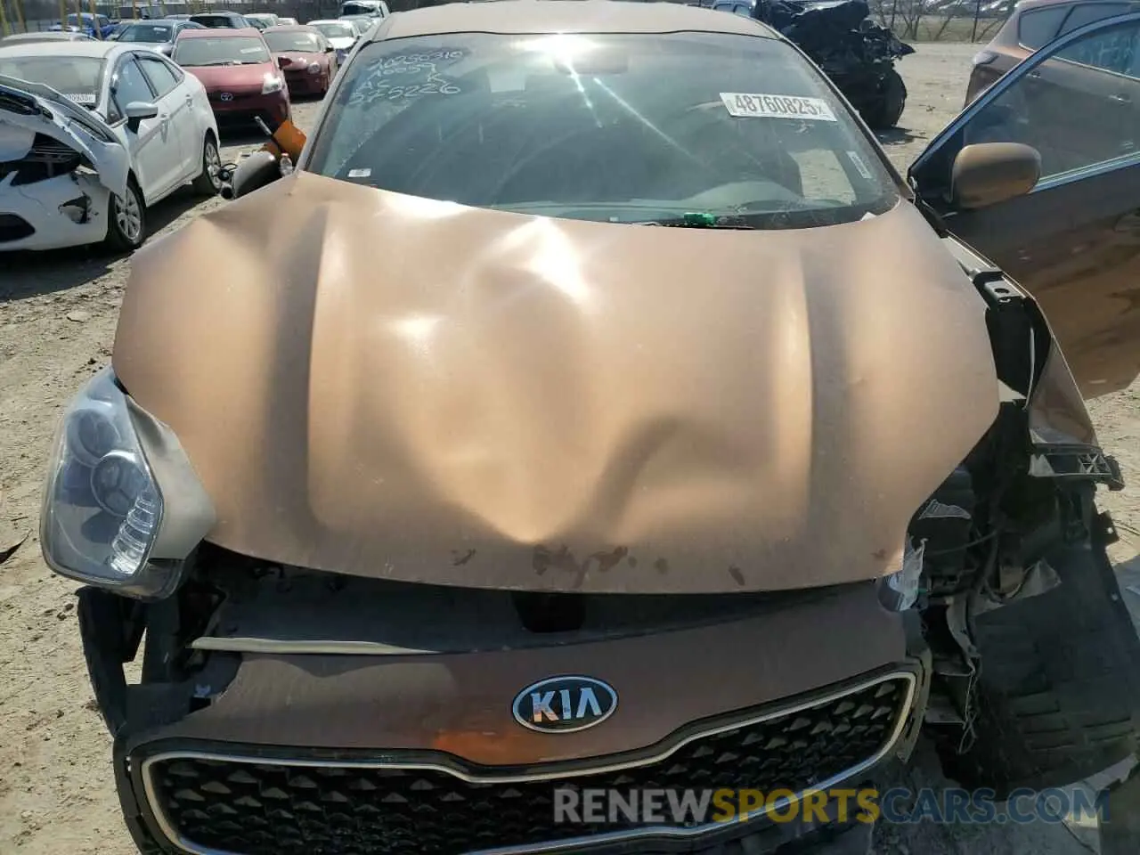 13 Photograph of a damaged car KNDPMCAC6K7575226 KIA SPORTAGE 2019
