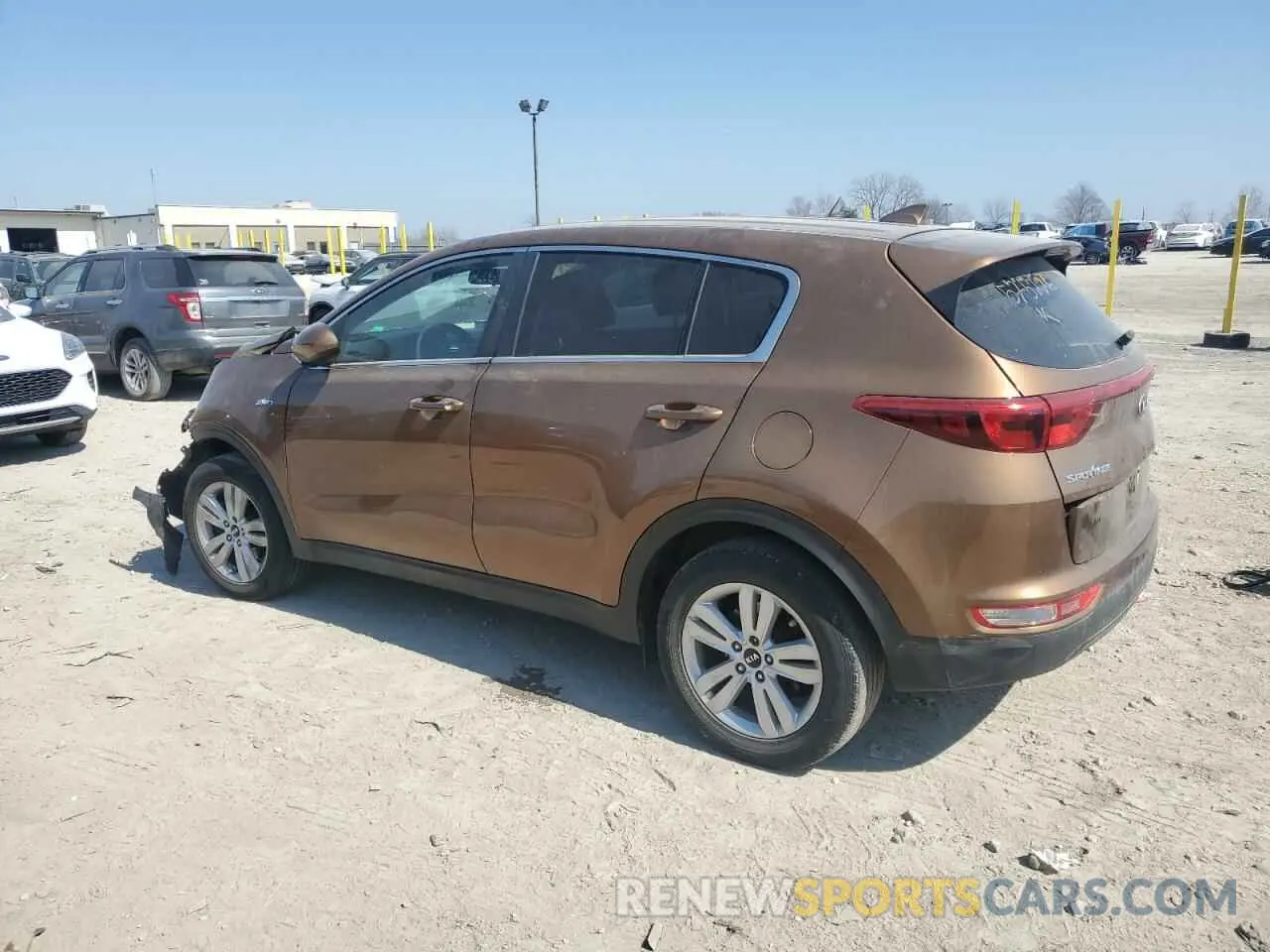 2 Photograph of a damaged car KNDPMCAC6K7575226 KIA SPORTAGE 2019