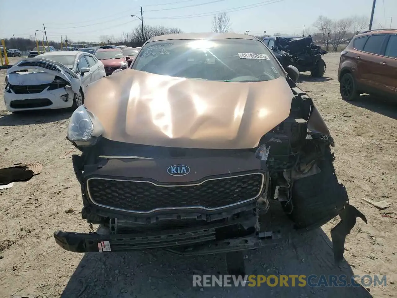 5 Photograph of a damaged car KNDPMCAC6K7575226 KIA SPORTAGE 2019