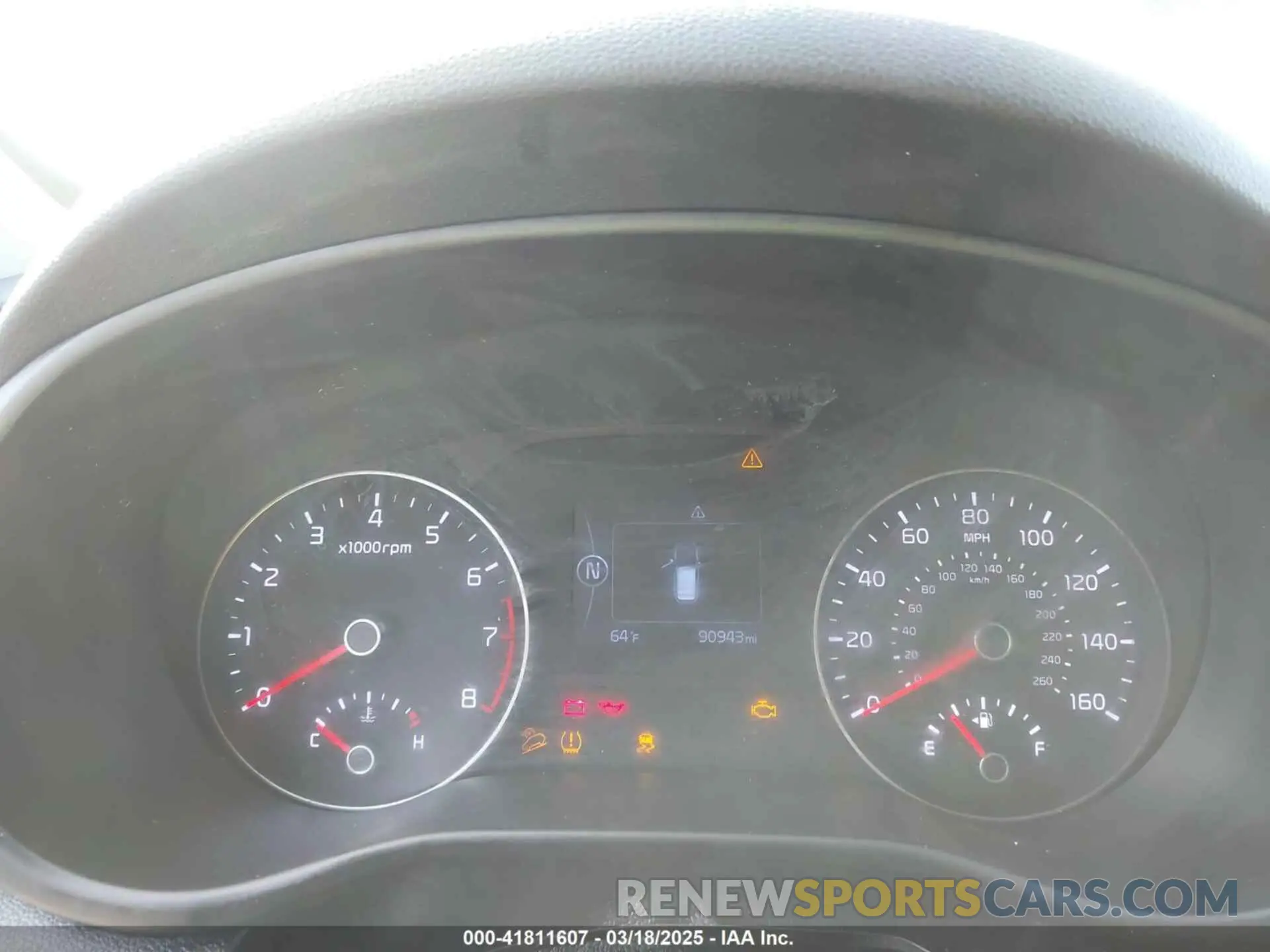 7 Photograph of a damaged car KNDPMCAC6K7616101 KIA SPORTAGE 2019