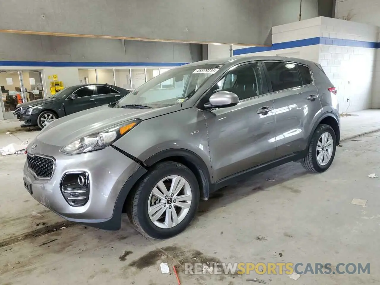1 Photograph of a damaged car KNDPMCAC7K7555230 KIA SPORTAGE 2019