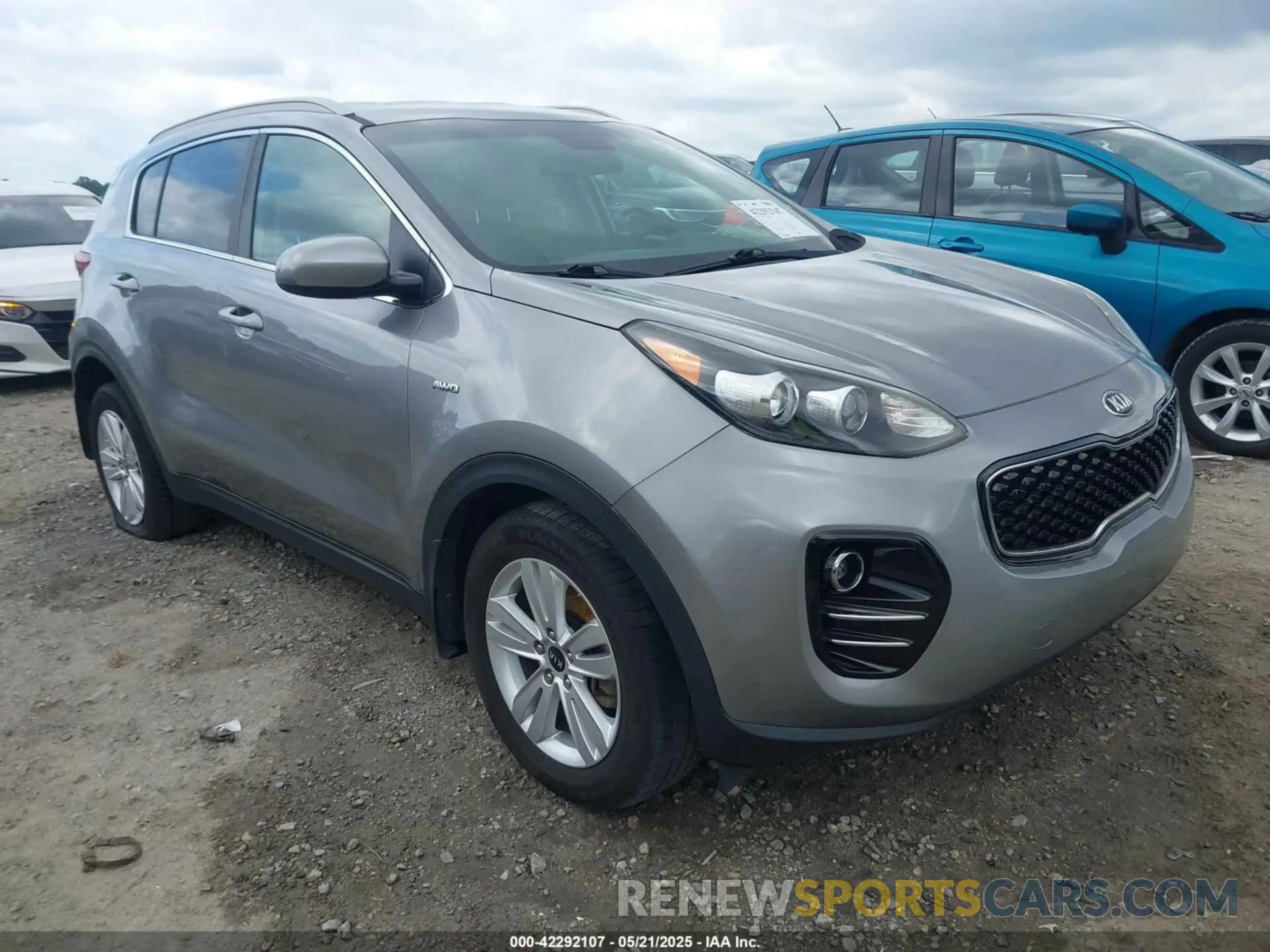 1 Photograph of a damaged car KNDPMCAC7K7566938 KIA SPORTAGE 2019