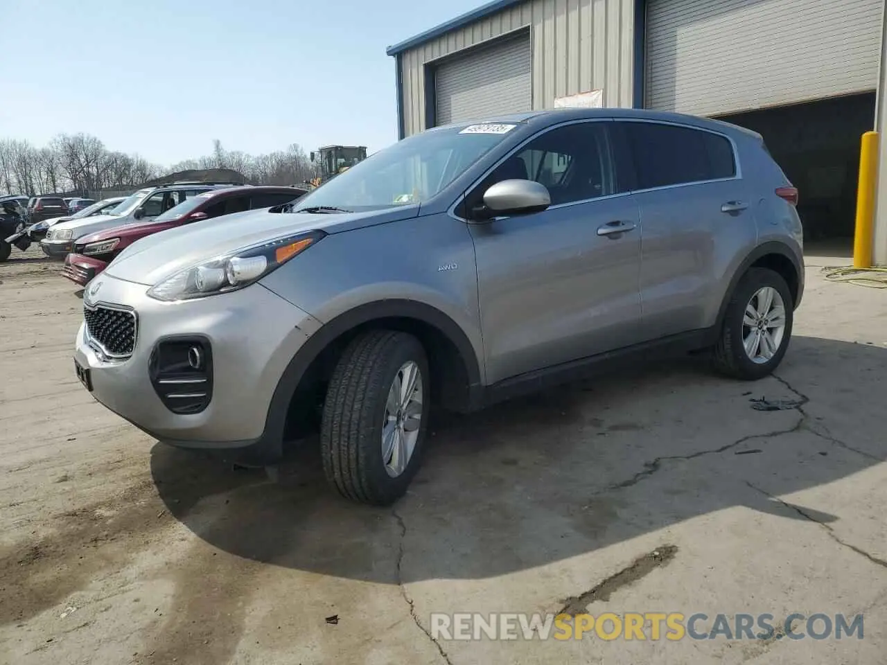 1 Photograph of a damaged car KNDPMCAC7K7608556 KIA SPORTAGE 2019
