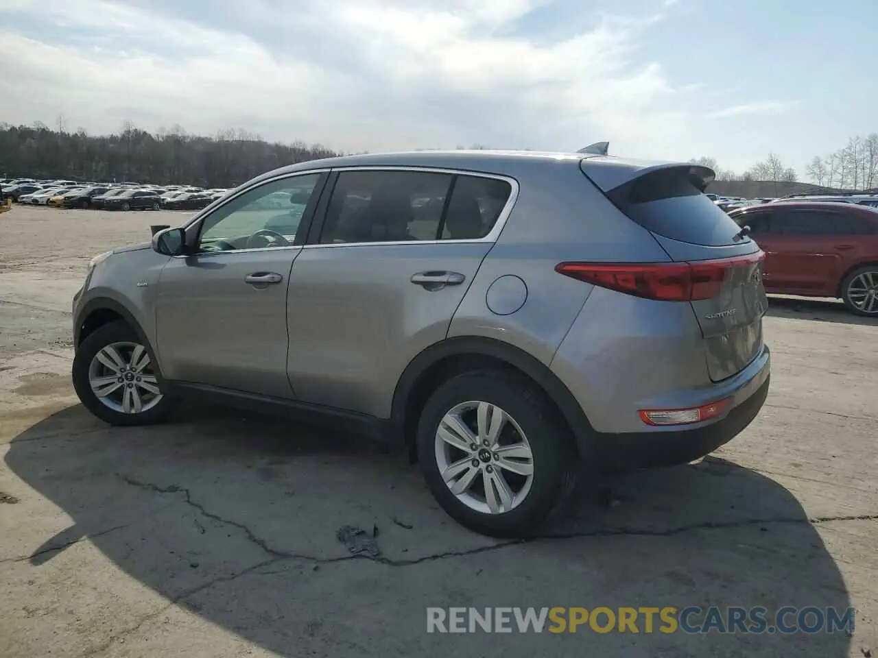 2 Photograph of a damaged car KNDPMCAC7K7608556 KIA SPORTAGE 2019