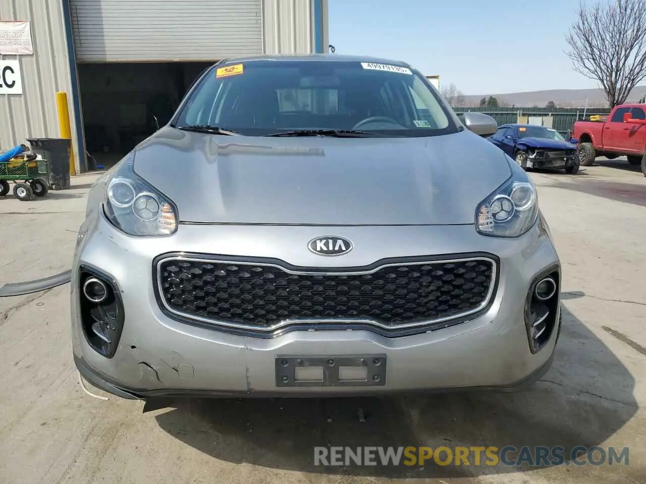 5 Photograph of a damaged car KNDPMCAC7K7608556 KIA SPORTAGE 2019