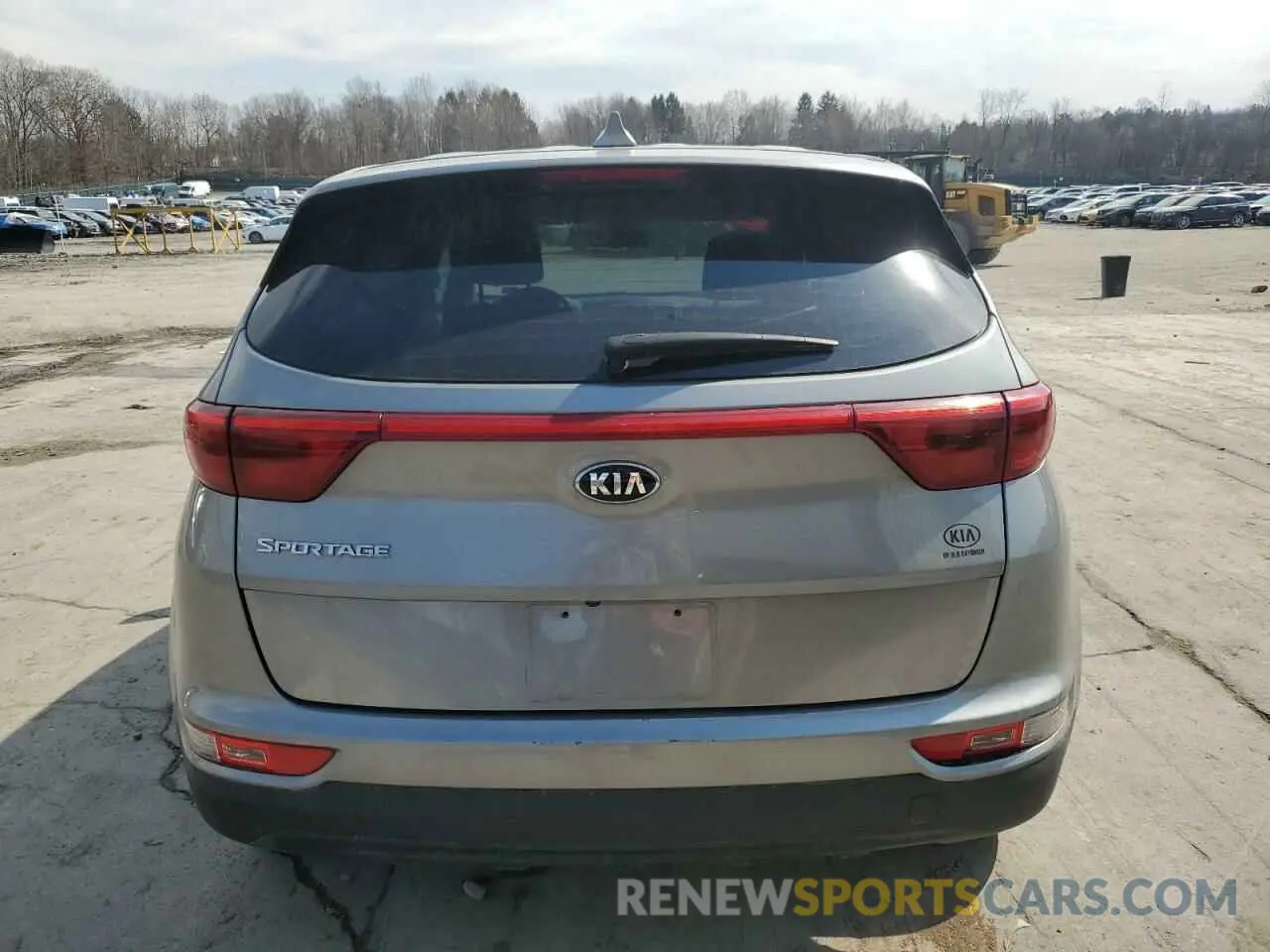 6 Photograph of a damaged car KNDPMCAC7K7608556 KIA SPORTAGE 2019