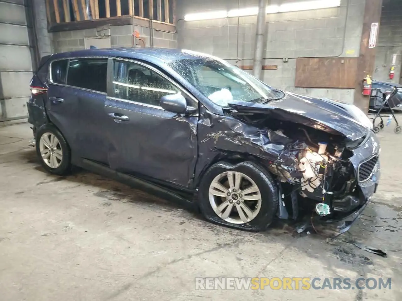 4 Photograph of a damaged car KNDPMCAC7K7625258 KIA SPORTAGE 2019