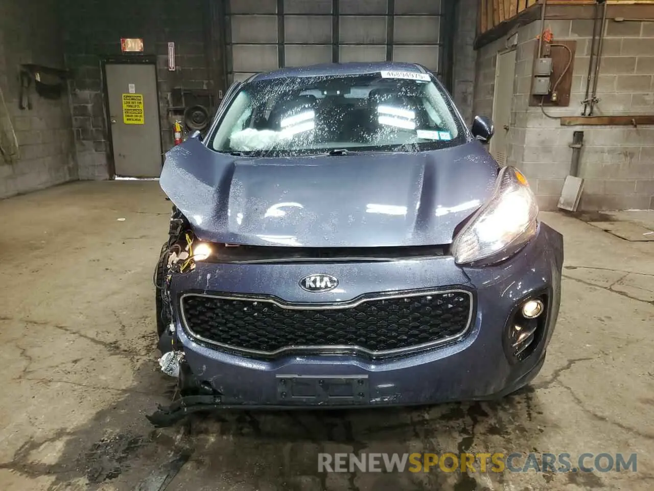 5 Photograph of a damaged car KNDPMCAC7K7625258 KIA SPORTAGE 2019
