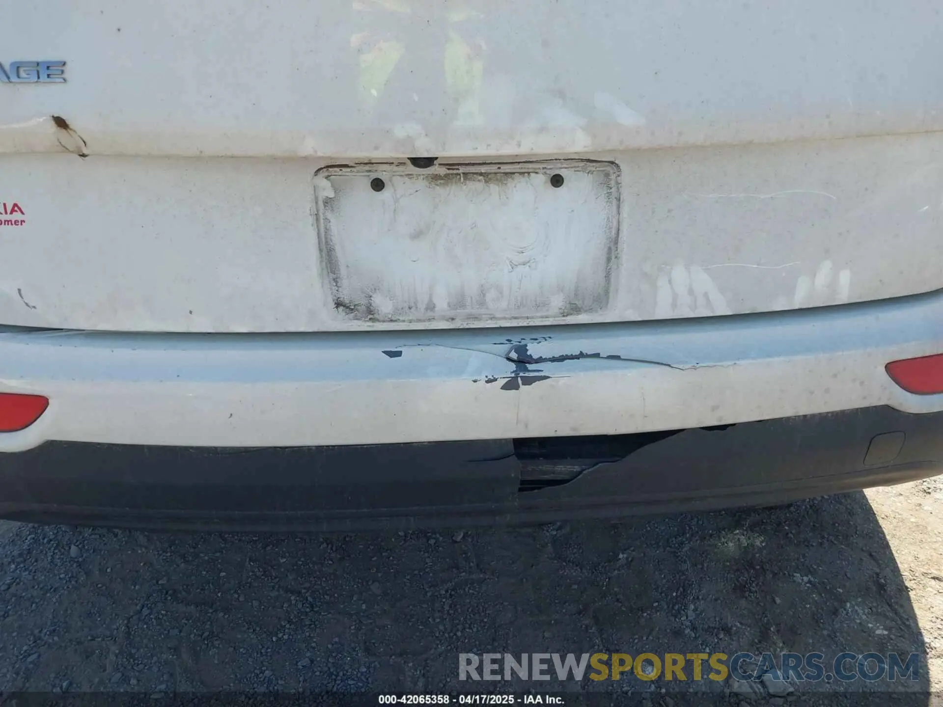 20 Photograph of a damaged car KNDPMCAC8K7534967 KIA SPORTAGE 2019