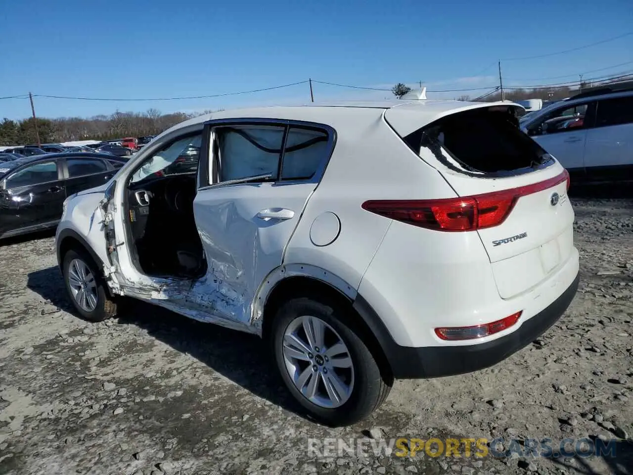 2 Photograph of a damaged car KNDPMCAC8K7551008 KIA SPORTAGE 2019