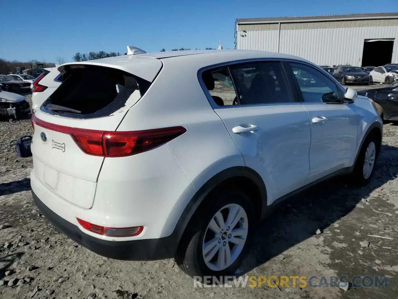 3 Photograph of a damaged car KNDPMCAC8K7551008 KIA SPORTAGE 2019