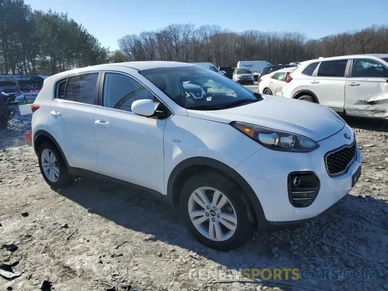 4 Photograph of a damaged car KNDPMCAC8K7551008 KIA SPORTAGE 2019