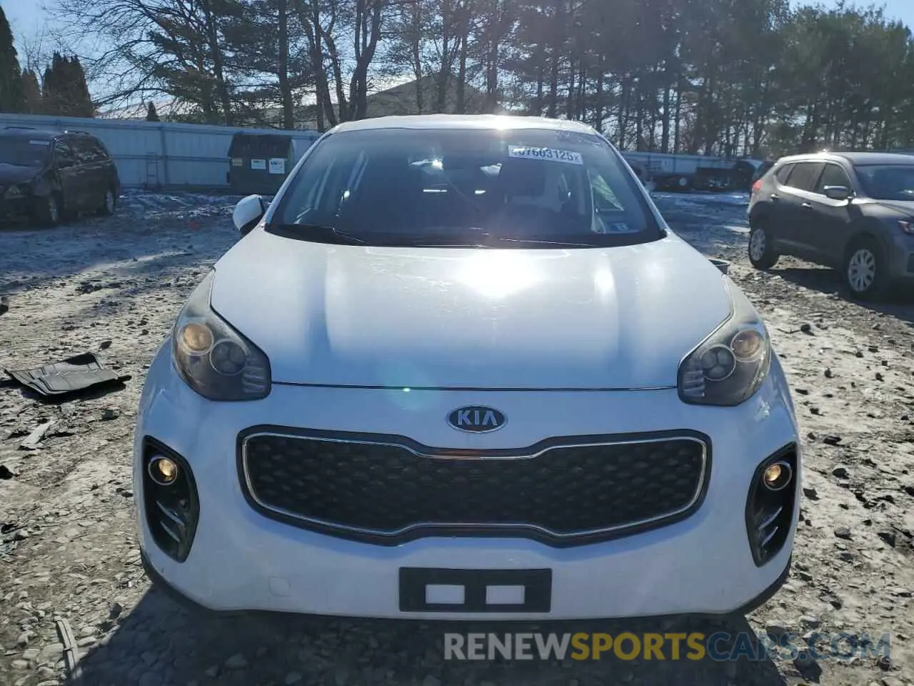 5 Photograph of a damaged car KNDPMCAC8K7551008 KIA SPORTAGE 2019
