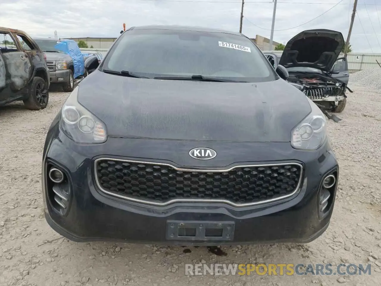 5 Photograph of a damaged car KNDPMCAC8K7616651 KIA SPORTAGE 2019