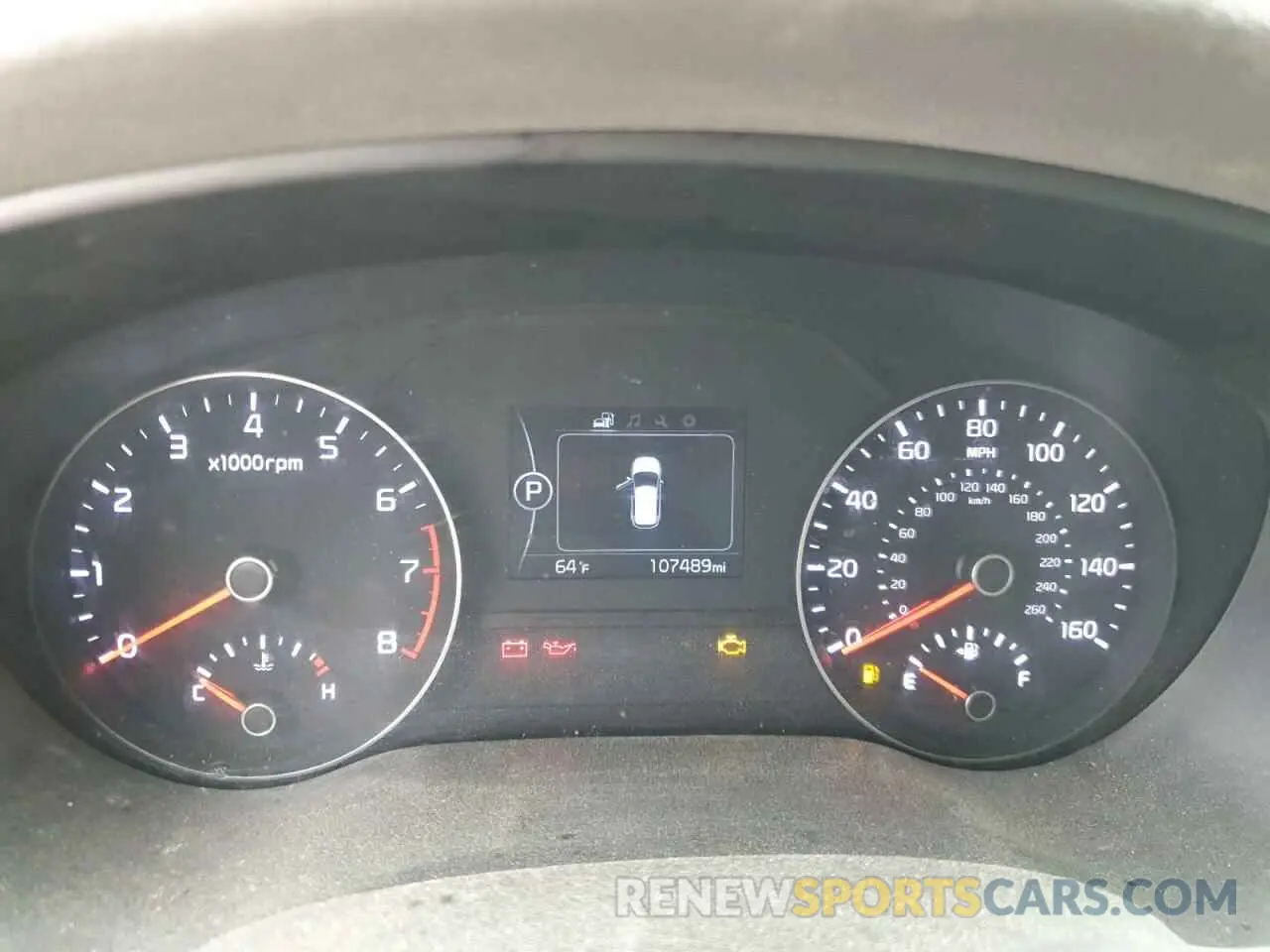 9 Photograph of a damaged car KNDPMCAC8K7616651 KIA SPORTAGE 2019