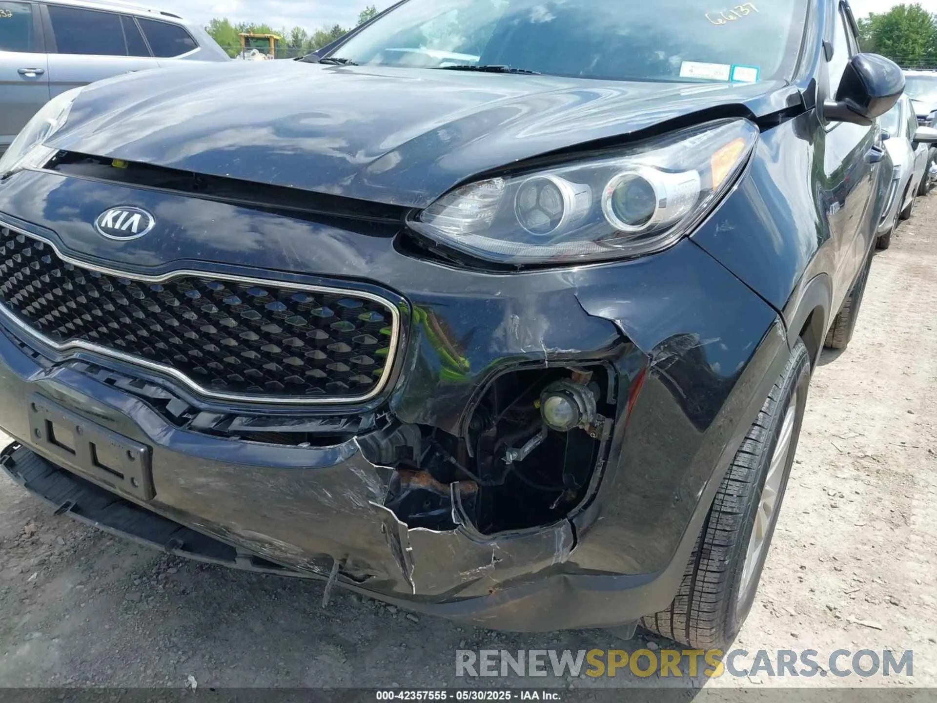 6 Photograph of a damaged car KNDPMCAC8K7619937 KIA SPORTAGE 2019