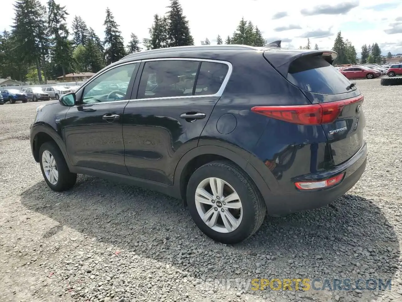 2 Photograph of a damaged car KNDPMCAC9K7579156 KIA SPORTAGE 2019
