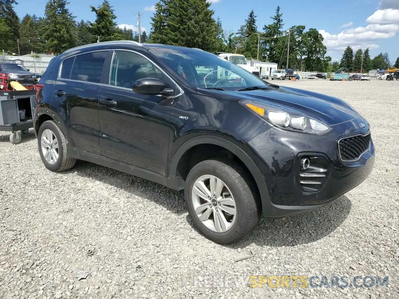 4 Photograph of a damaged car KNDPMCAC9K7579156 KIA SPORTAGE 2019