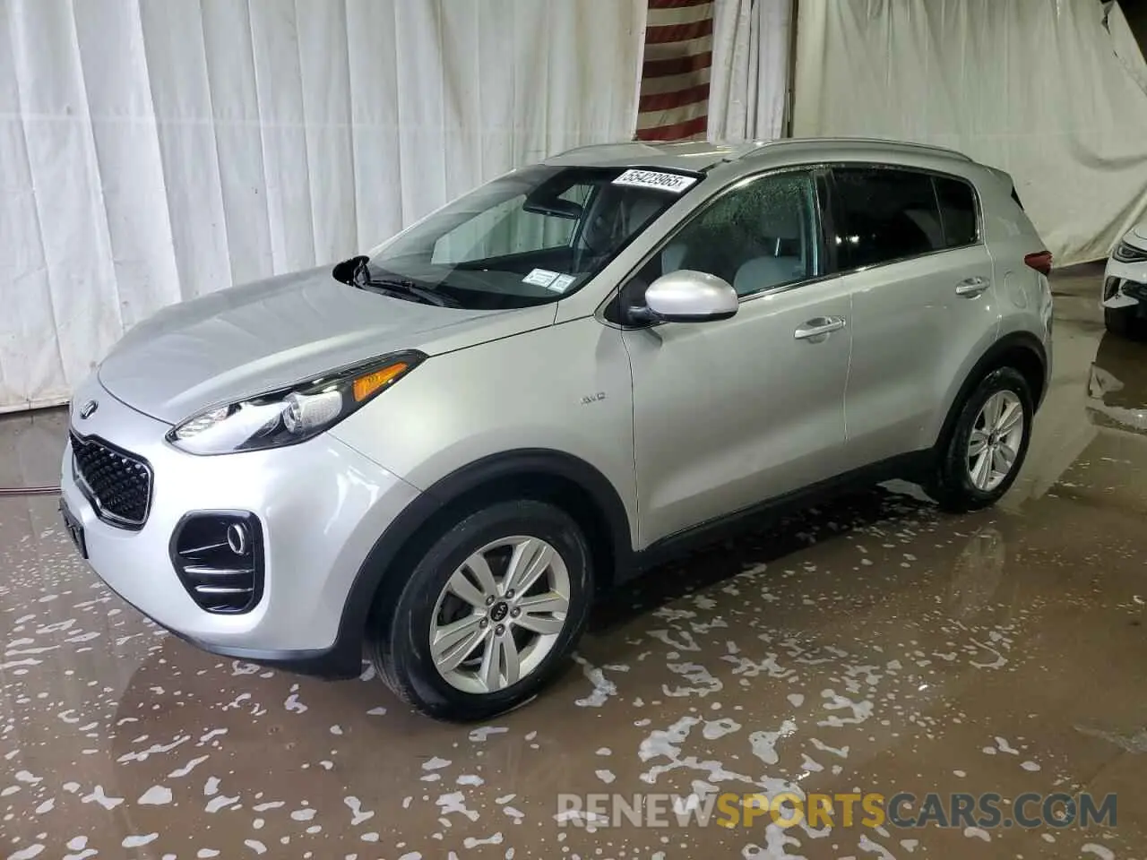 1 Photograph of a damaged car KNDPMCACXK7550989 KIA SPORTAGE 2019