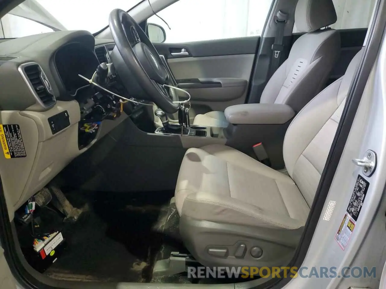 7 Photograph of a damaged car KNDPMCACXK7550989 KIA SPORTAGE 2019