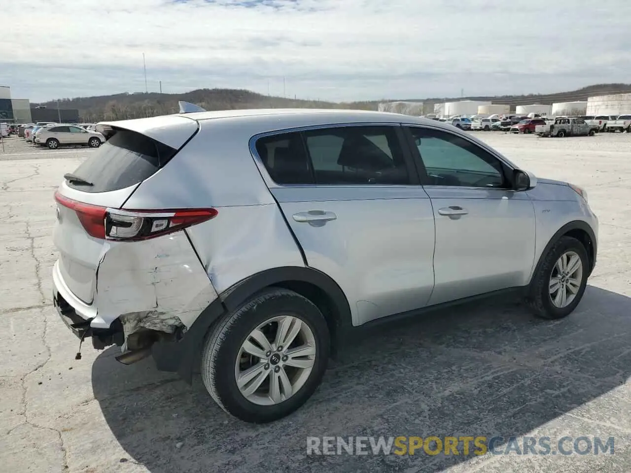 3 Photograph of a damaged car KNDPMCACXK7553701 KIA SPORTAGE 2019
