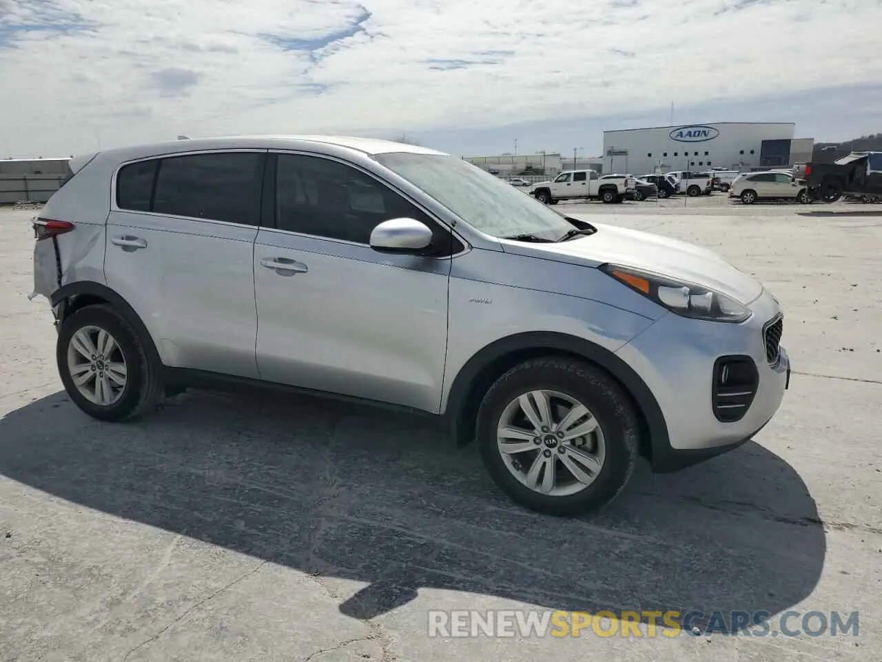 4 Photograph of a damaged car KNDPMCACXK7553701 KIA SPORTAGE 2019