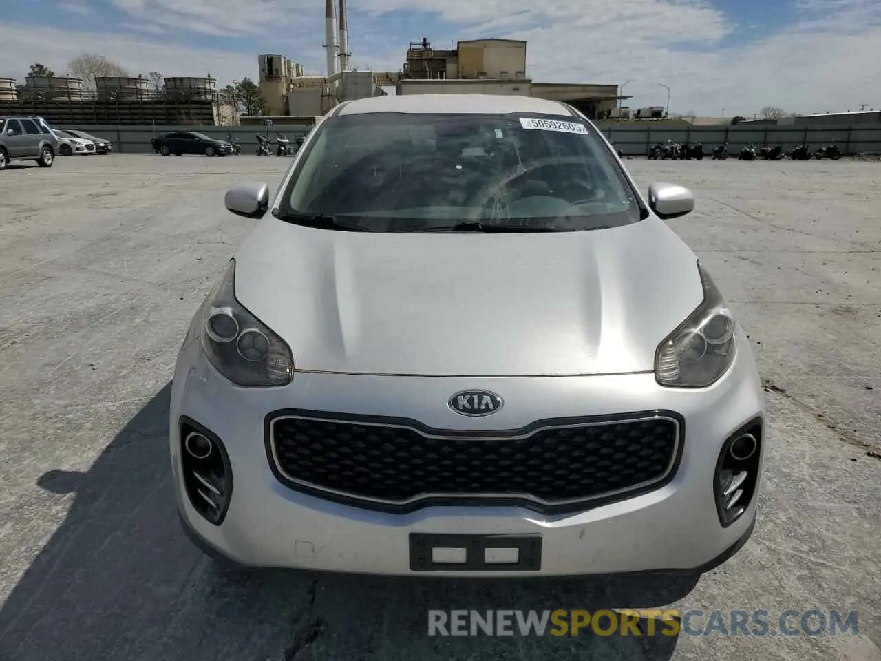 5 Photograph of a damaged car KNDPMCACXK7553701 KIA SPORTAGE 2019