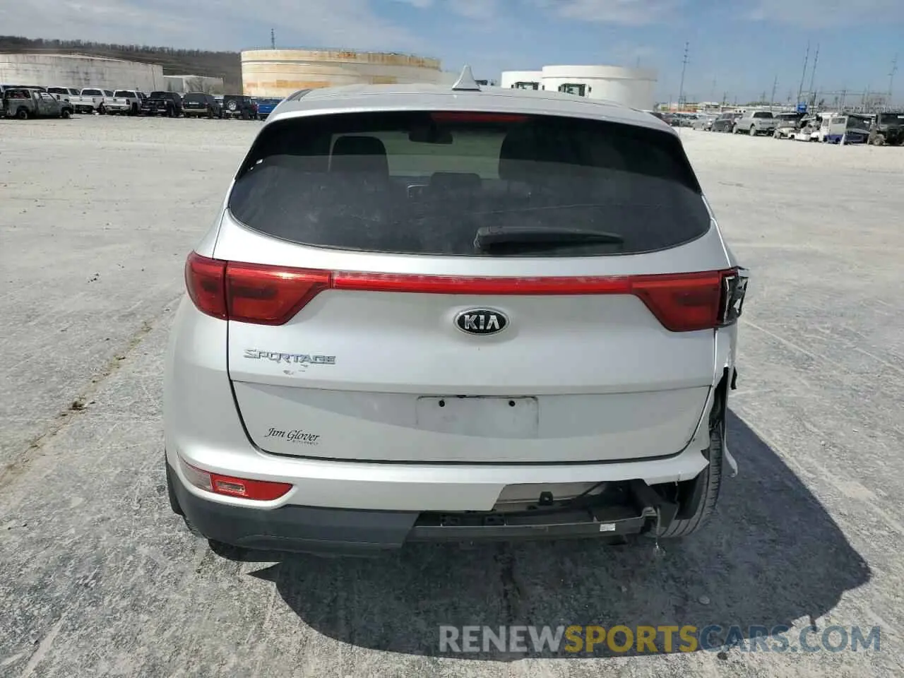 6 Photograph of a damaged car KNDPMCACXK7553701 KIA SPORTAGE 2019