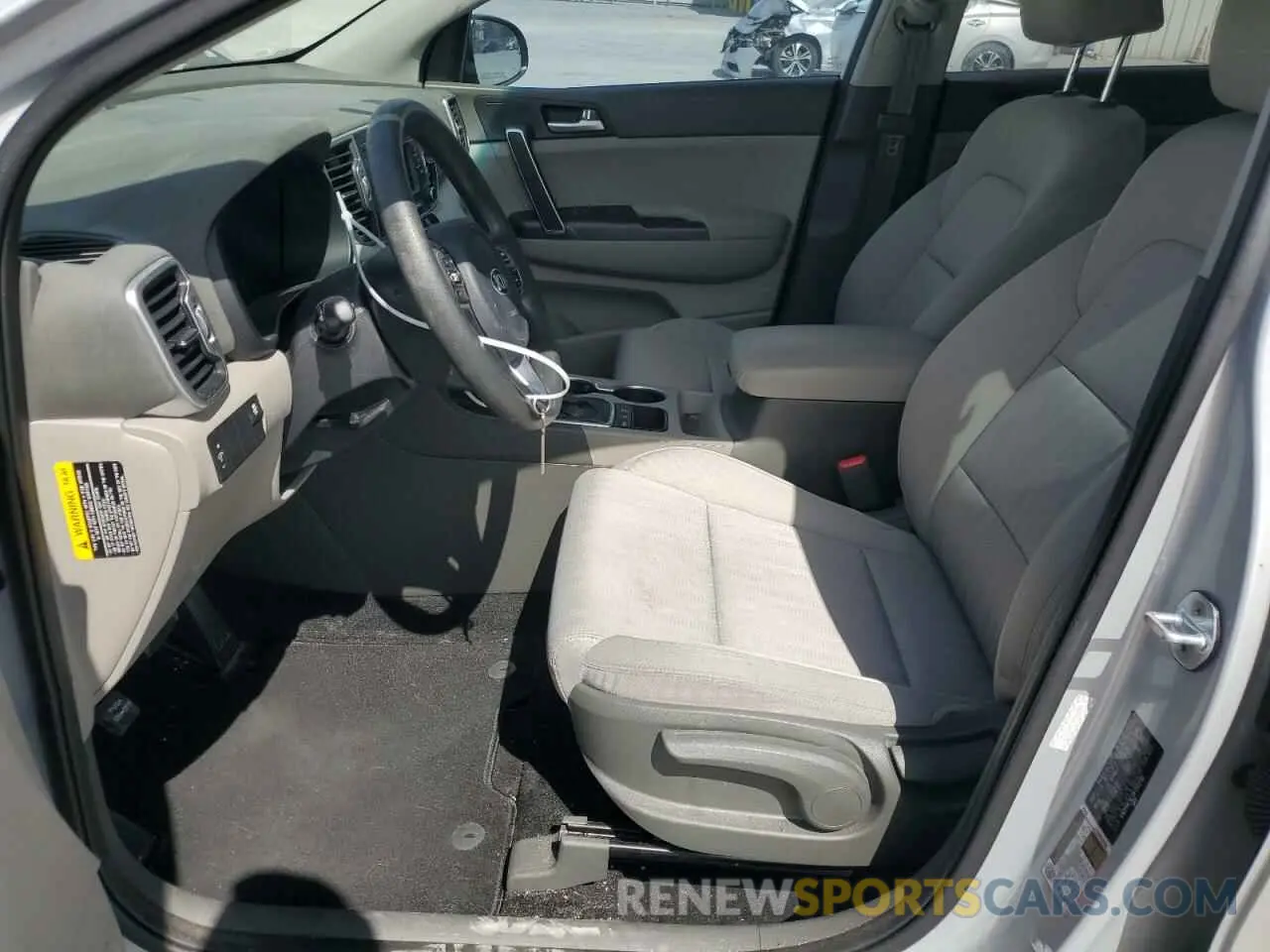 7 Photograph of a damaged car KNDPMCACXK7553701 KIA SPORTAGE 2019
