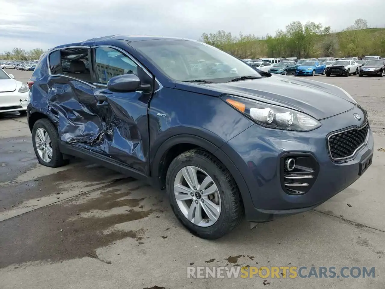 4 Photograph of a damaged car KNDPMCACXK7560535 KIA SPORTAGE 2019